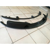 F30 Mtech MP style 1pcs matt black front lip (Goodgo)