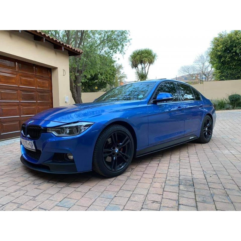 F30 Mtech MP style 1pcs matt black front lip (Goodgo)