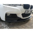 F30 Mtech MP style 1pcs matt black front lip (Goodgo)