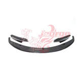 F30 Mtech MP style carbon fiber 3pcs front lip