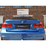 F30 MP style carbon fiber boot spoiler