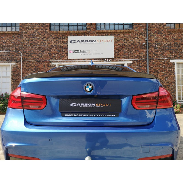 F30 MP style carbon fiber boot spoiler
