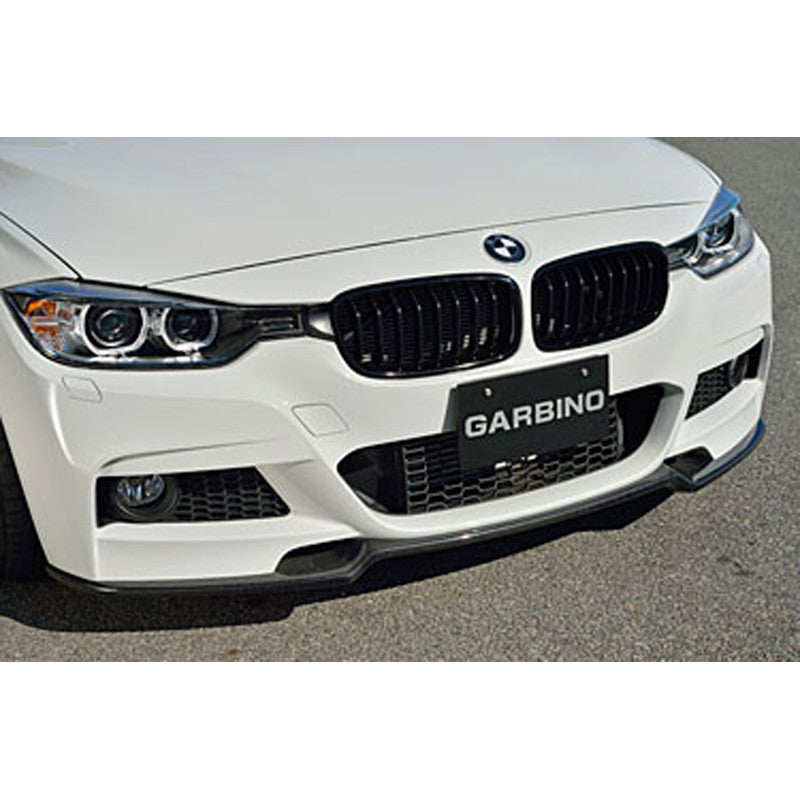 F30 Mtech CS style carbon fiber front lip