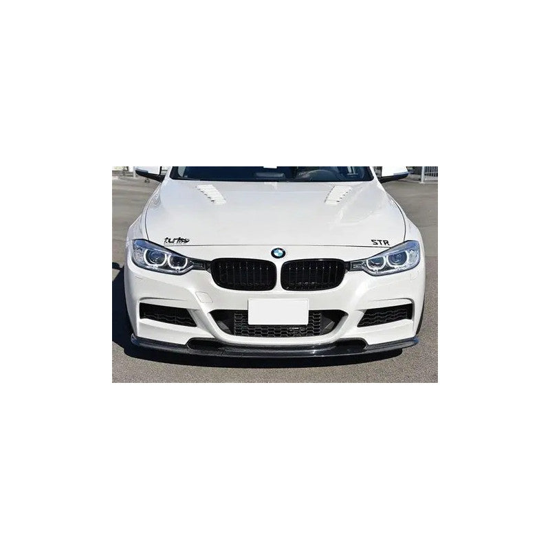 F30 Mtech VR style carbon fiber front lip