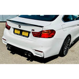 F32 M4 style rear bumper w/pdc