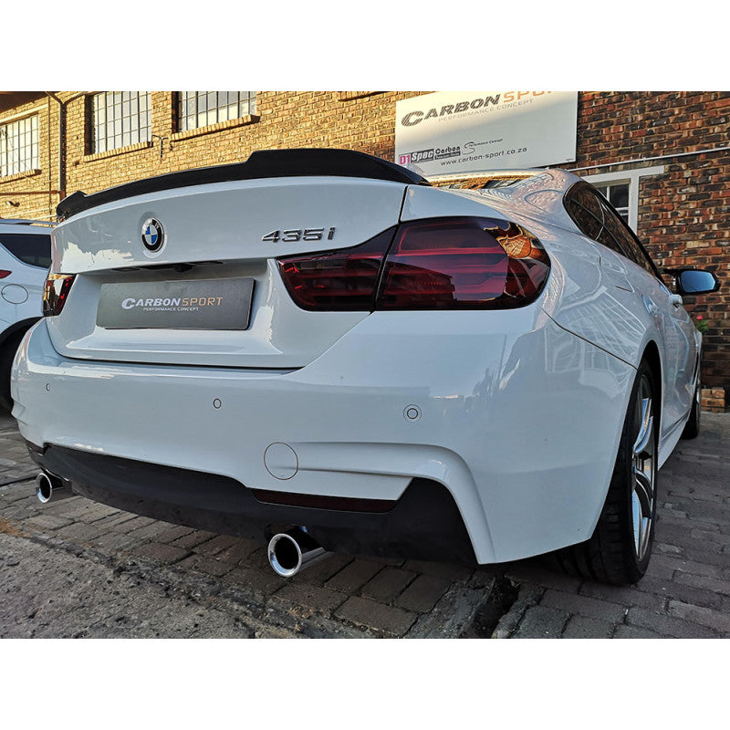 F32 CS style carbon fiber boot spoiler