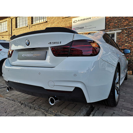 F32 CS style carbon fiber boot spoiler
