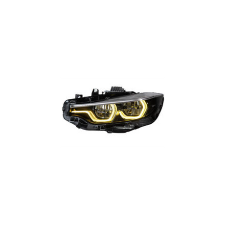F32 F80 F82 LED headlight w/yellow DRL (9 pin - 13-15 Adaptive model)