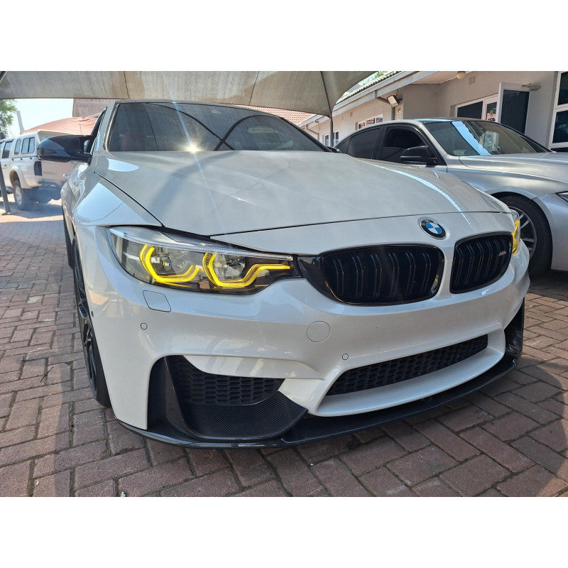 F32 F80 F82 LED headlight w/yellow DRL (9 pin - 13-15 Adaptive model)