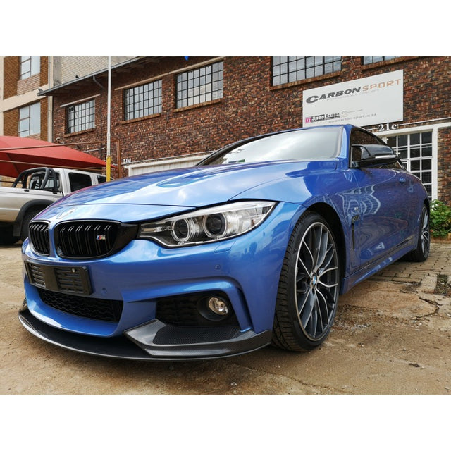 F32 MP style carbon fiber front lip
