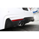 F32 Mtech 3D style carbon fiber rear diffuser 0---0