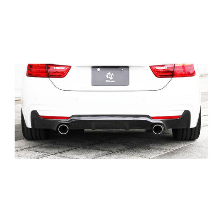 F32 Mtech 3D style carbon fiber rear diffuser 0---0