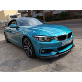 F32 Mtech V style carbon fiber front lip
