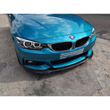 F32 Mtech V style carbon fiber front lip