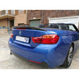 F33 convertible MP style carbon fiber boot spoiler