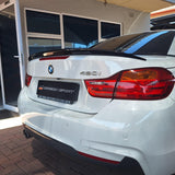 F33 convertible MP style boot spoiler