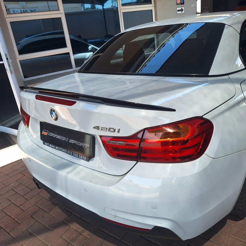 F33 convertible MP style boot spoiler