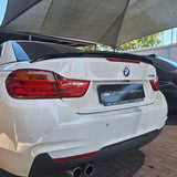 F33 convertible MP style boot spoiler