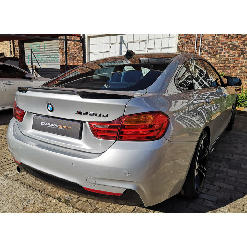 F36 4D gran coupe MP style boot spoiler