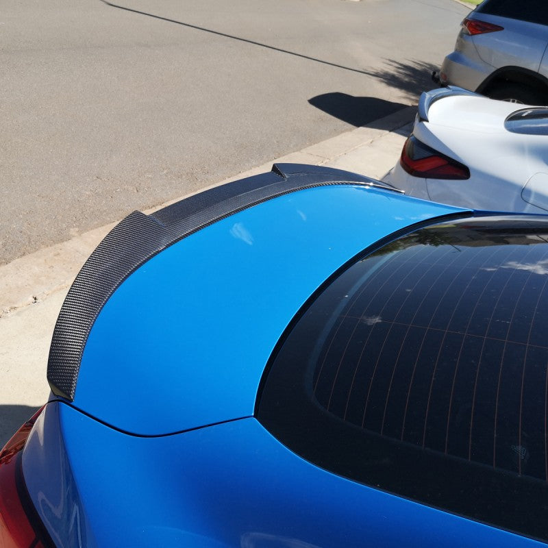 F44 M4 style carbon fiber boot spoiler