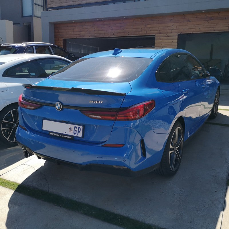 F44 M4 style carbon fiber boot spoiler