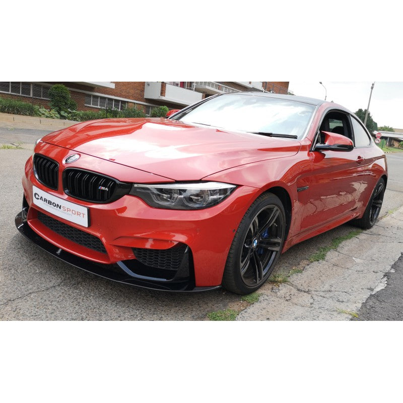 F80 M3 / F82 M4 MP style gloss black front lip