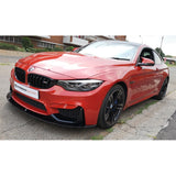 F80 M3 / F82 M4 MP style gloss black front lip