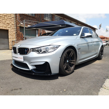 F80 M3 / F82 M4 MP style gloss black front lip