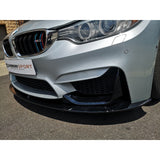 F80 M3 / F82 M4 MP style gloss black front lip