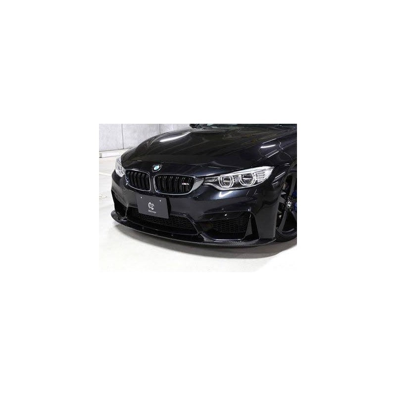 F80 M3 / F82 M4 3D style carbon fiber front lip