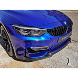 F80 M3 / F82 M4 CS style carbon fiber front lip