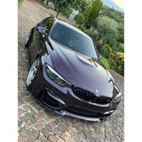 F80 M3 / F82 M4 CS style carbon fiber front lip