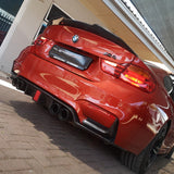 F80 M3 / F82 M4 F1 Style carbon fiber rear diffuser