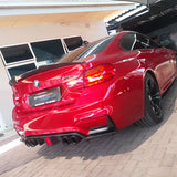 F80 M3 / F82 M4 F1 Style carbon fiber rear diffuser