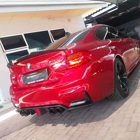 F80 M3 / F82 M4 F1 Style carbon fiber rear diffuser