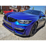 F80 M3 / F82 M4 front bumper carbon fiber upper trim