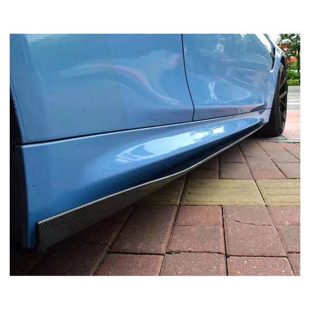 F80 M3 / F82 M4 JDM style carbon fiber side skirts