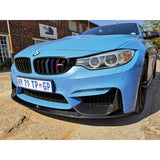 F80 M3 / F82 M4 MP style 3pcs carbon fiber front lip