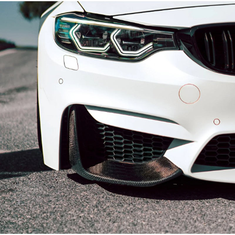F80 M3 / F82 M4 MP style carbon front splitters