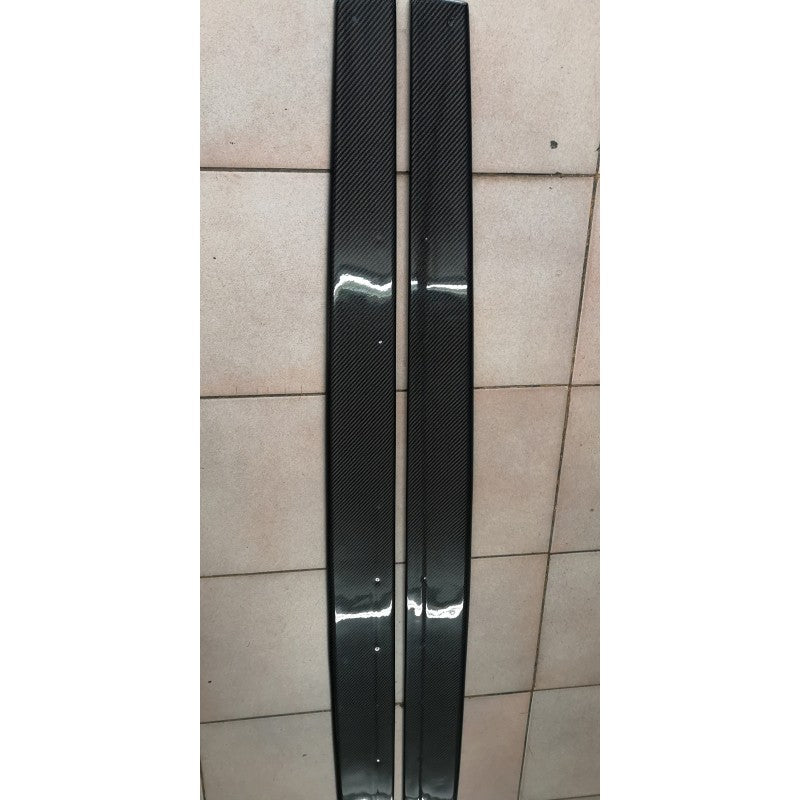 F80 M3 / F82 M4 MP style carbon fiber side skirt extension
