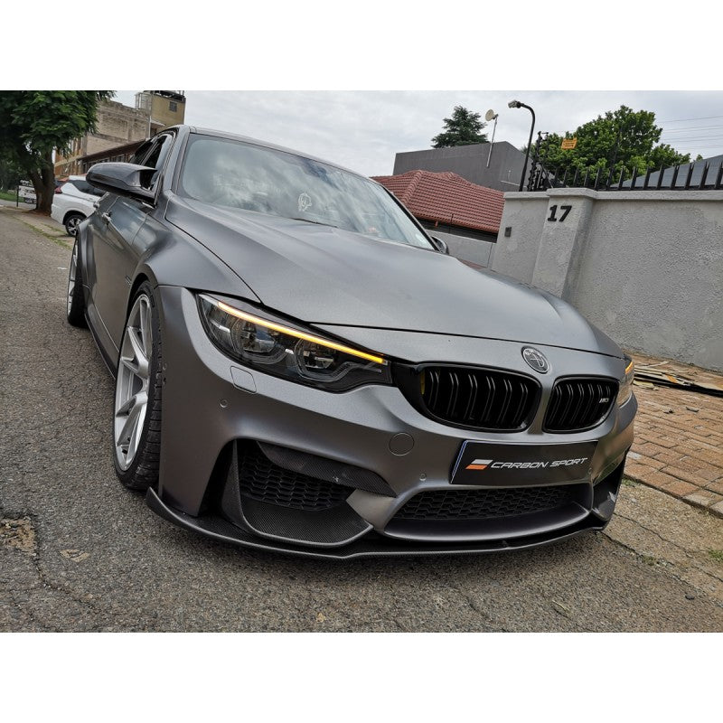 F80 M3 / F82 M4 V-Evo carbon fiber front lip