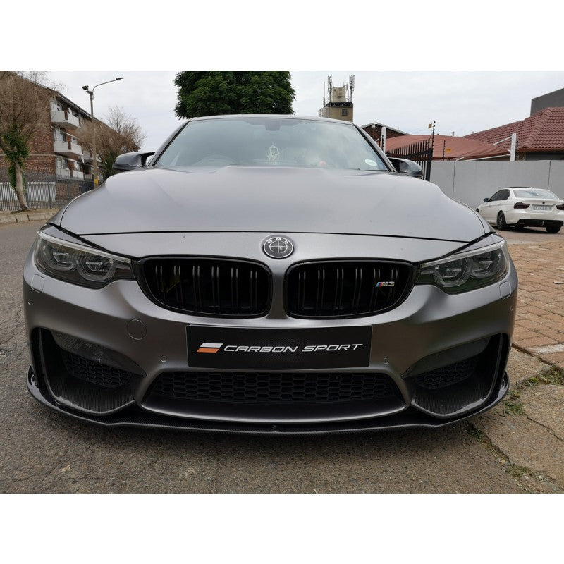 F80 M3 / F82 M4 V-Evo carbon fiber front lip