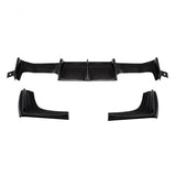 F80 M3 / F82 M4 V style 3pcs rear diffuser