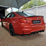 F80 M3 / F82 M4 V style 3pcs rear diffuser