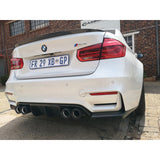 F80 M3 / F82 M4 V style carbon rear diffuser