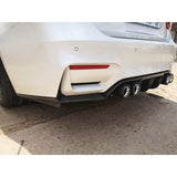 F80 M3 / F82 M4 V style carbon rear diffuser