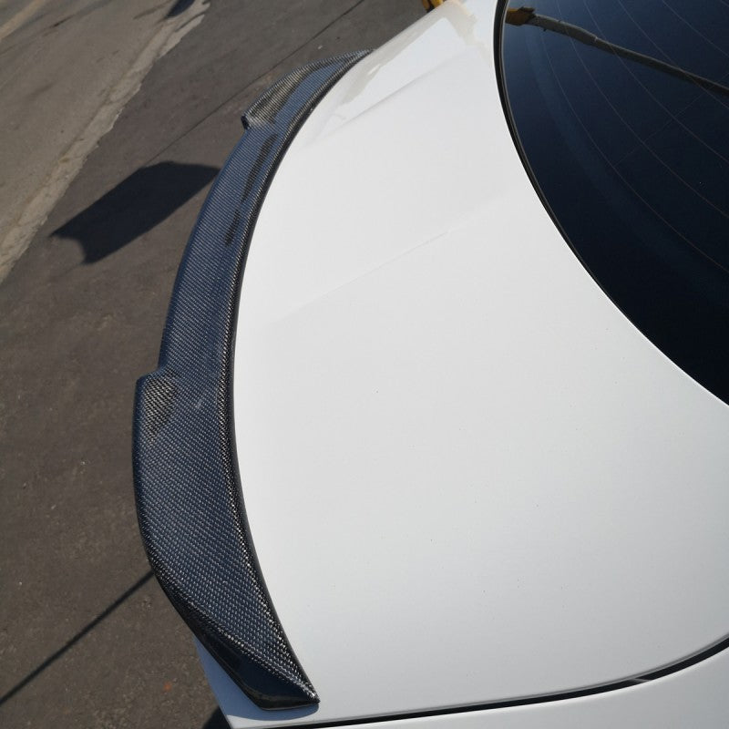 F82 M4 CS style carbon fiber boot spoiler