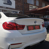 F82 M4 CS style carbon fiber boot spoiler