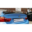 F82 M4 CS style carbon fiber boot spoiler