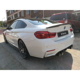F82 M4 MP style carbon fiber boot spoiler